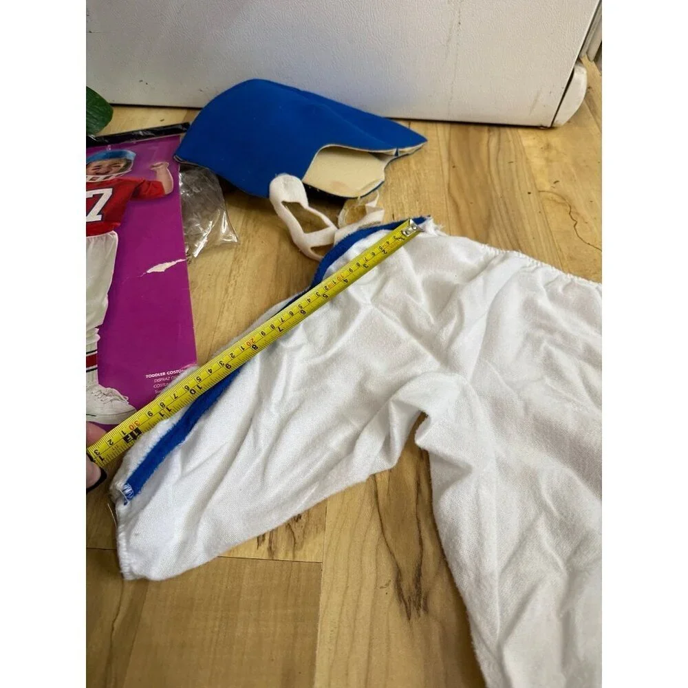 Kids Football Player Costume Pants & Helmet Only